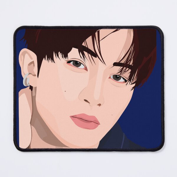 Item preview, Mark Lee NCT 127 in a stunning vector Digital Art portrait designed and sold by Aome22.