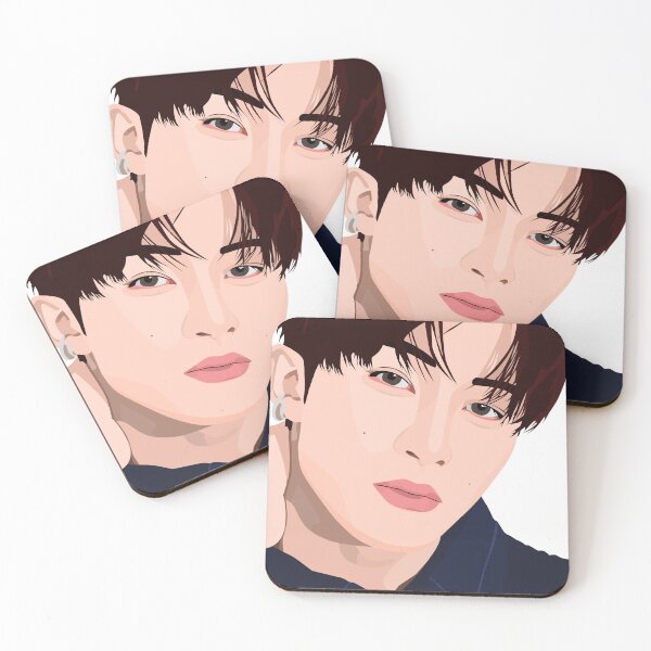 Item preview, Mark Lee NCT 127 in a stunning vector Digital Art portrait designed and sold by Aome22.