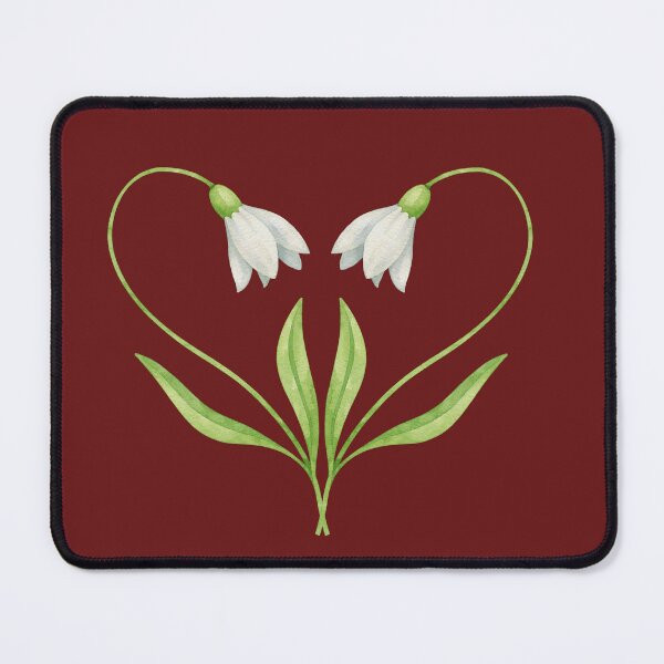 Item preview, Celebrate the arrival of spring with this elegant Snowdrop Heart! designed and sold by SolutionsArt.