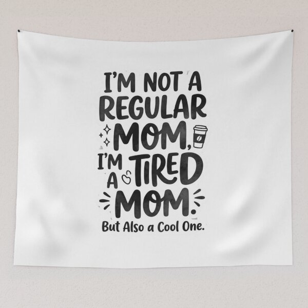 Item preview, The "Tired Mom" Relatable Typography designed and sold by taylortails.