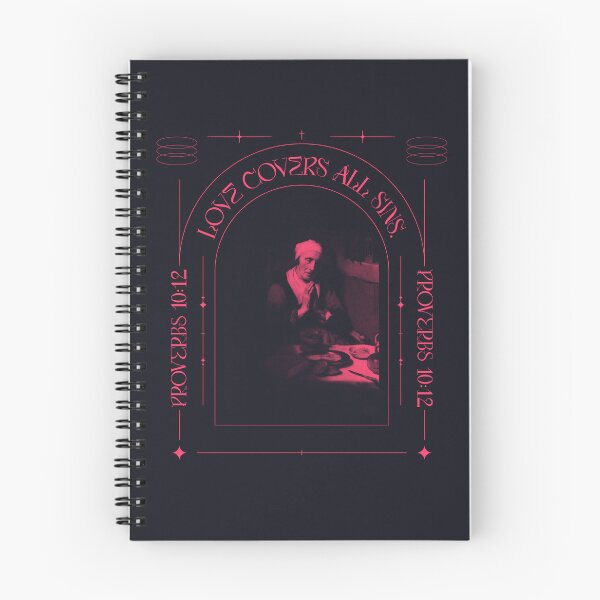 Item preview, Love Covers All Sins Proverbs 10:12 – Praying Nun Intercessory Faith ArtArt designed and sold by WellspringXflow.