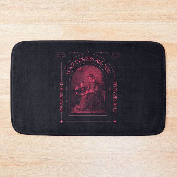 Item preview, Love Covers All Sins Proverbs 10:12 – Nun Teaching Children Bible Art designed and sold by WellspringXflow.