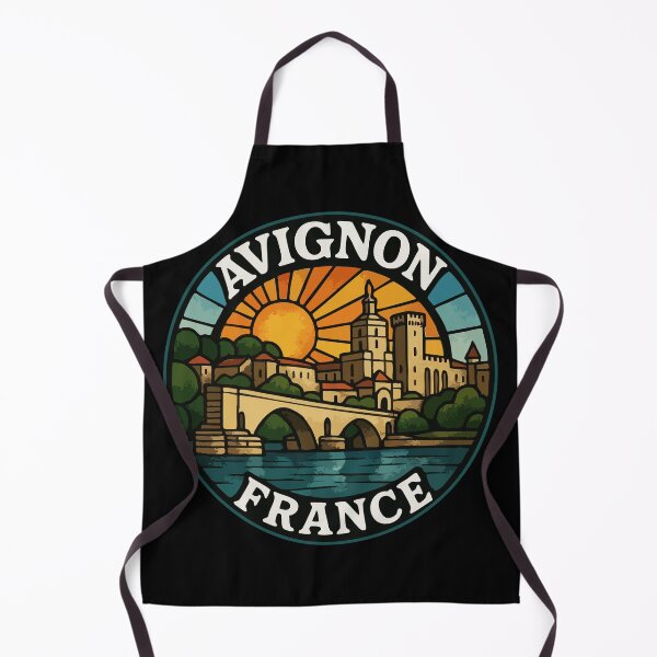 Item preview, Avignon France Stained Glass Art designed and sold by TomFrontierArt.