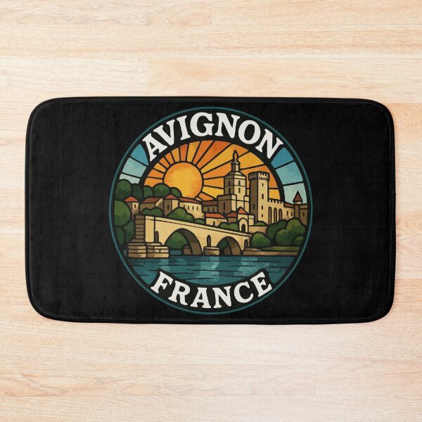 Item preview, Avignon France Stained Glass Art designed and sold by TomFrontierArt.