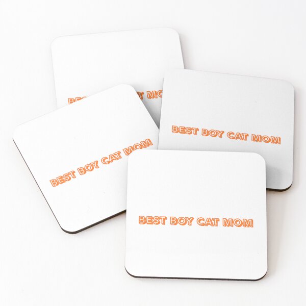 Item preview, Best Boy Cat Mom — Proud Mom of a Boy Cat Gift for Cat Lovers designed and sold by Sixième Studio.