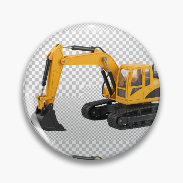 Item preview, Excavator design designed and sold by TinyOrbitsDesign.
