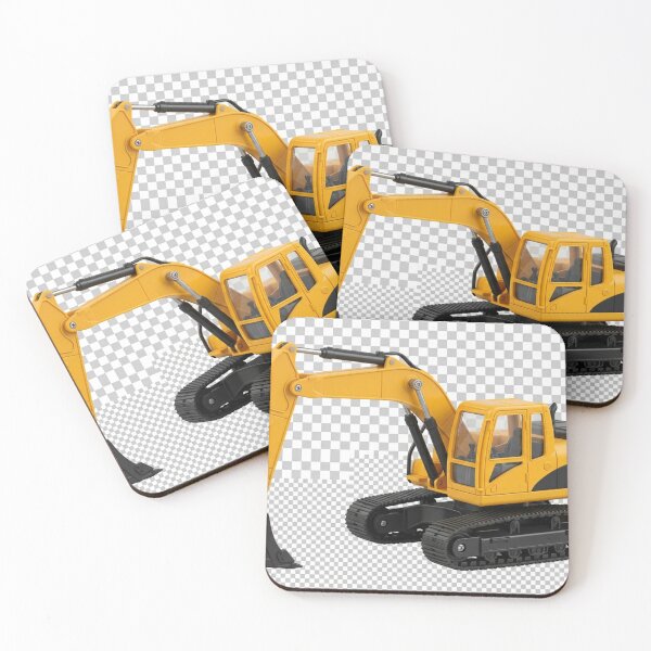 Item preview, Excavator design designed and sold by TinyOrbitsDesign.