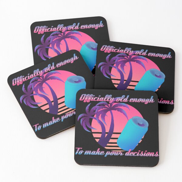 Item preview, Officially Old Enough To Make Pour Decisions designed and sold by Adastumae.