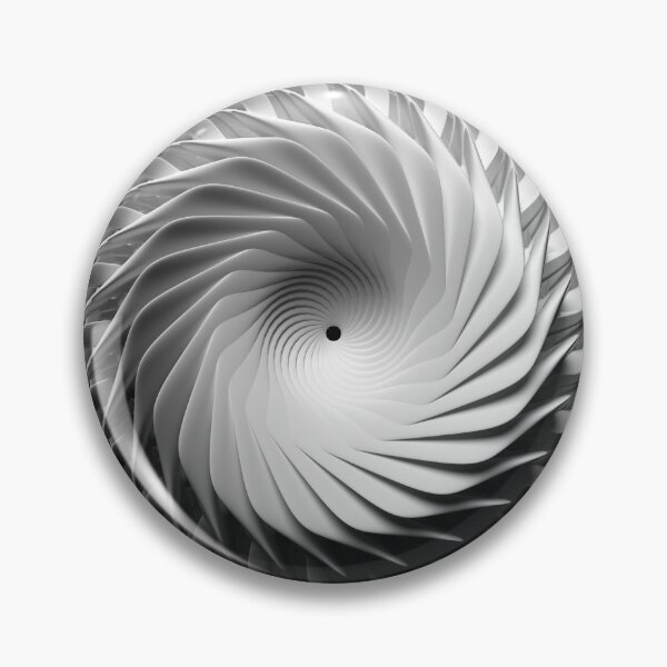 Item preview, 3D Mechanical Vortex Turbine - Industrial Engineering Art designed and sold by DraftDose.