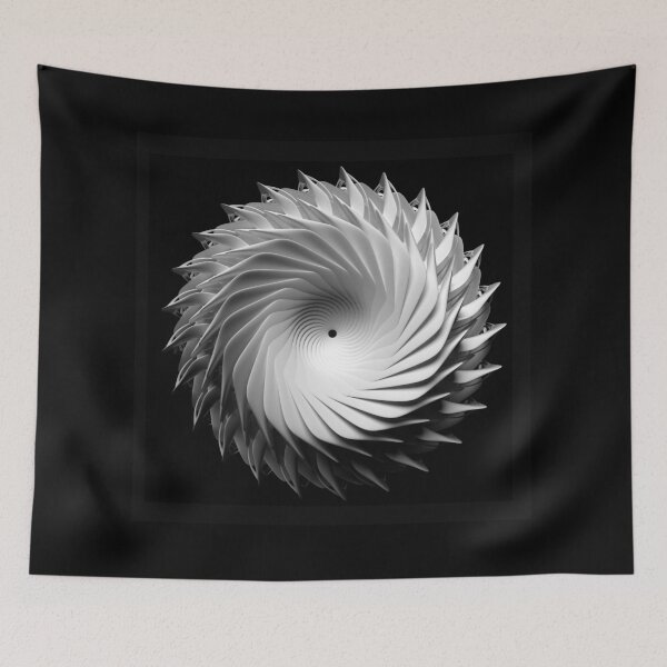 Item preview, 3D Mechanical Vortex Turbine - Industrial Engineering Art designed and sold by DraftDose.
