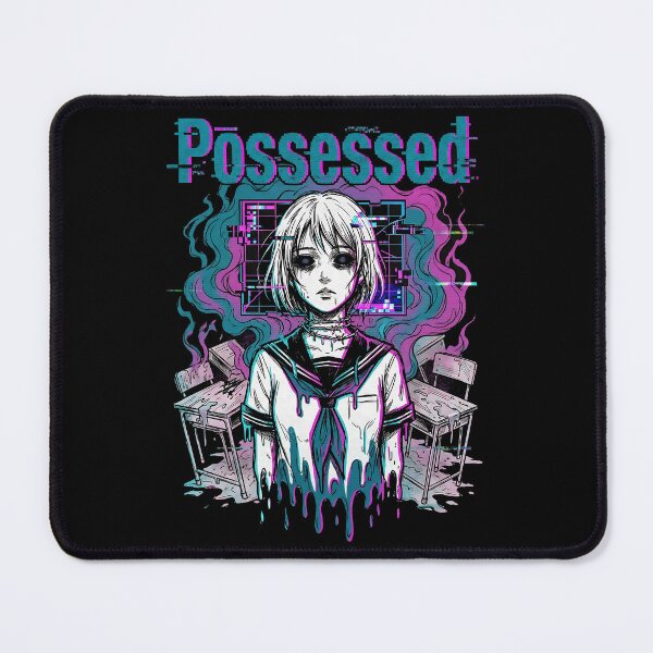 Item preview, Glitch Horror Possessed Schoolgirl Japanese Seifuku Art designed and sold by 14blast.