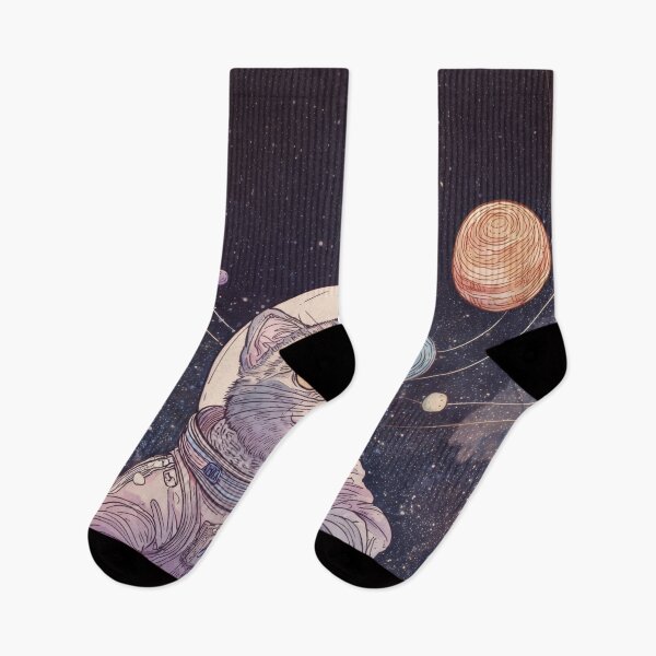 Item preview, Cat in space explores new worlds designed and sold by anytka.