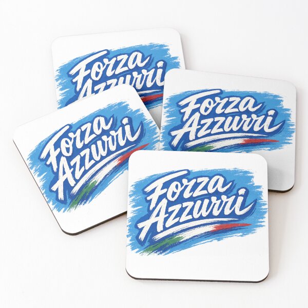 Item preview, Forza Azzurri Italian Pride Script designed and sold by Dresut.