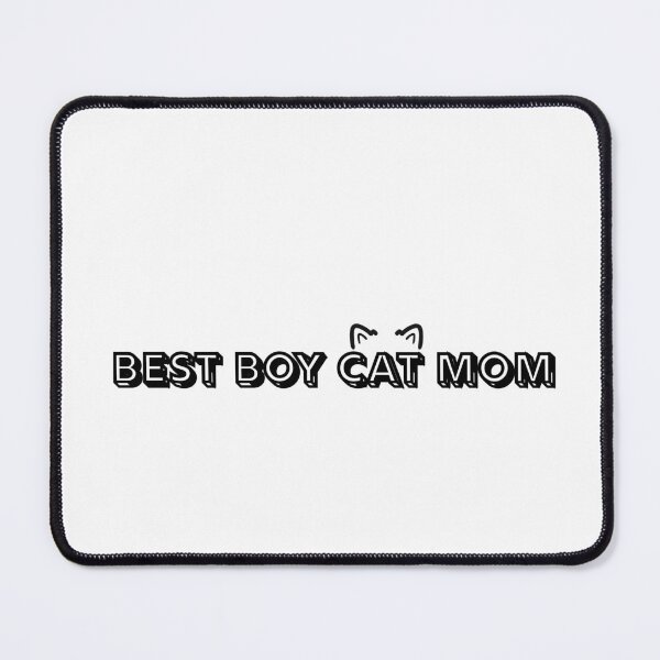 Item preview, Best Boy Cat Mom — Proud Mom of a Boy Cat Gift for Cat Lovers designed and sold by Sixième Studio.