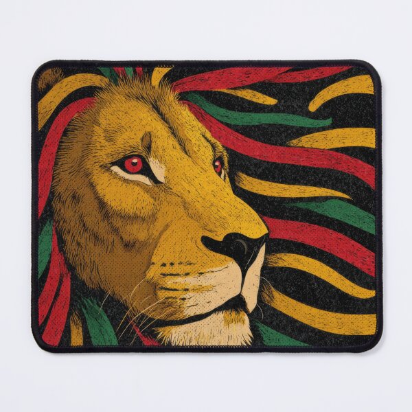 Item preview, Lion with colorful mane design designed and sold by anytka.