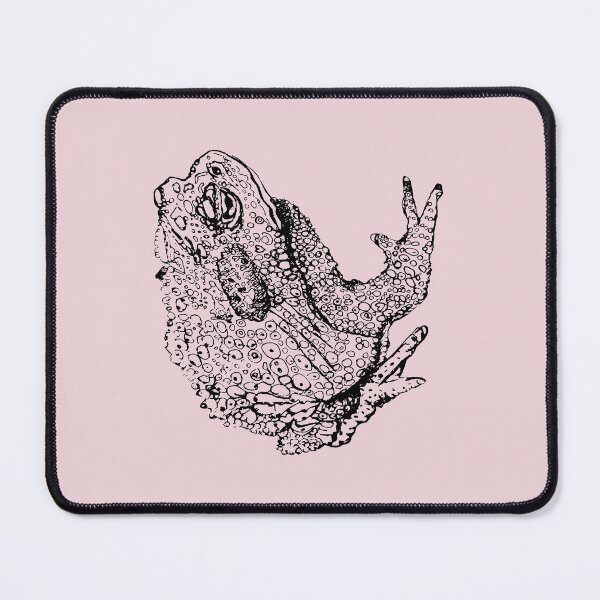 Item preview, Toad - (#EED4D9) designed and sold by The Stippler Process.