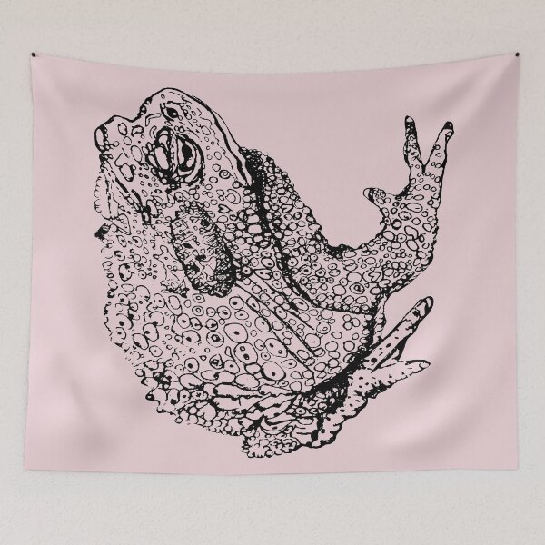 Item preview, Toad - (#EED4D9) designed and sold by The Stippler Process.