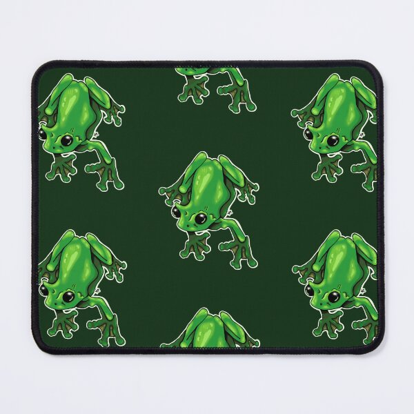 Item preview, Green Frog Nature Illustration designed and sold by V Cubed Creations.