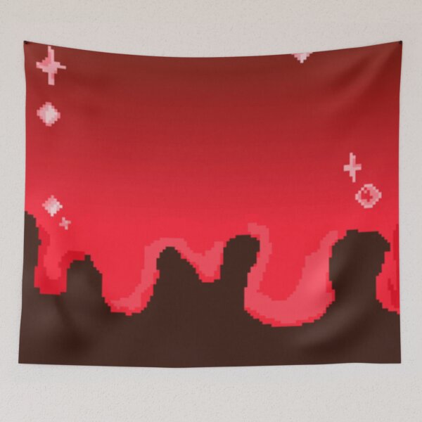 Item preview, Red background print. Pixel fan art. designed and sold by YaroshMaria.