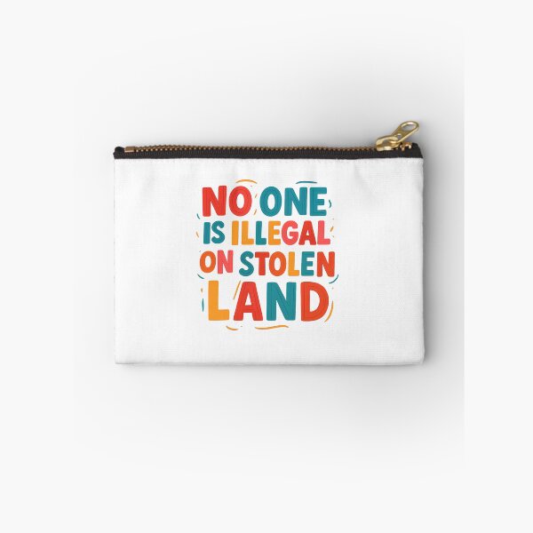 Item preview, No One Is Illegal On Stolen Land Human Rights Equality Now designed and sold by SkeletonsDanger.