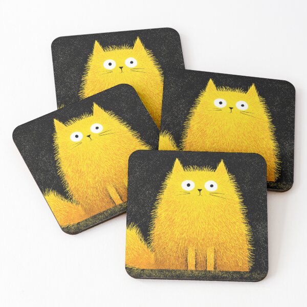 Item preview, Colorful cartoon cat stands out designed and sold by anytka.