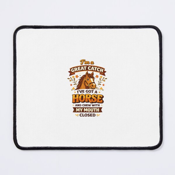 Item preview, Funny Horse Lover Gift I’m a Great Catch Horse Joke Design designed and sold by JoshContentGuy.