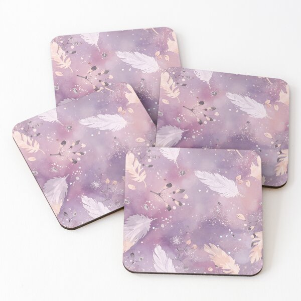 Item preview, Dandelion Dreams Watercolour Pattern - Floral Galaxy Night Sky Celestial Aesthetic Design designed and sold by UrsaNorthDesigns.