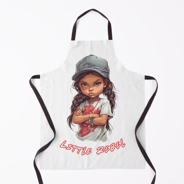 Item preview, Sassy Little Rebel Cartoon Girl designed and sold by Szpaku desart .