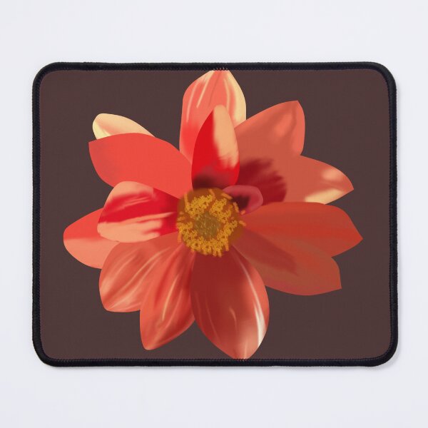 Item preview, Large red garden flower designed and sold by ReflectedCrafts.