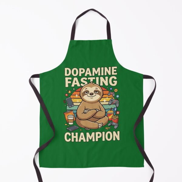 Item preview, Dopamine Fasting Champion Sloth Gamer Retro Funny Tee designed and sold by entinta2.