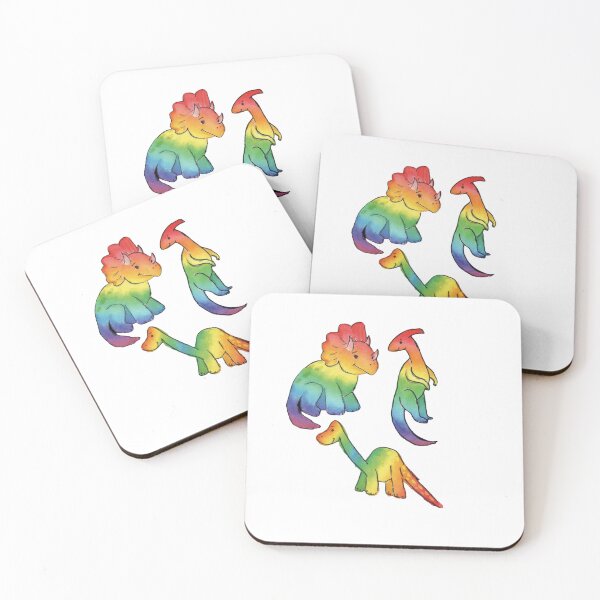 Item preview, Pride-a-saurs! designed and sold by Uniquelytiki.