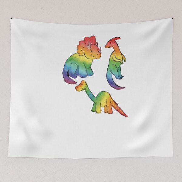 Item preview, Pride-a-saurs! designed and sold by Uniquelytiki.