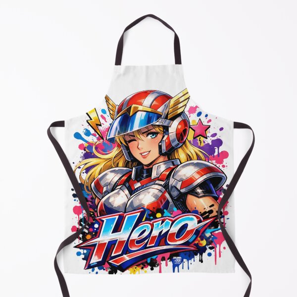 Item preview, Neon City Heroine: Vibrant Yellow Armor designed and sold by JonelleTshirts.