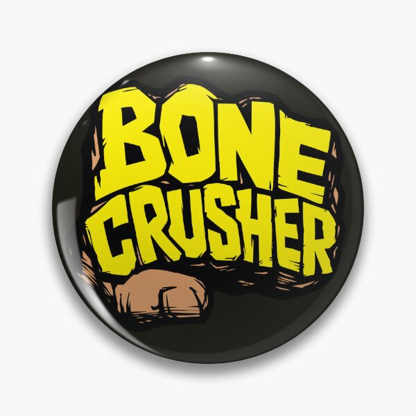 Item preview, BONE CRUSHER GRAPHIC STICKER designed and sold by CosmicPatriot.