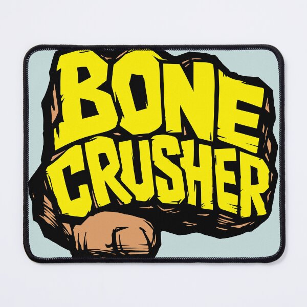 Item preview, BONE CRUSHER GRAPHIC STICKER designed and sold by CosmicPatriot.