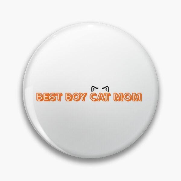 Item preview, Best Boy Cat Mom — Proud Mom of a Boy Cat Gift for Cat Lovers designed and sold by Sixième Studio.