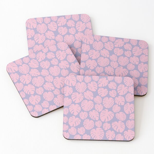 Item preview, Pink and Lilac Monstera Leaves designed and sold by LAEC-Shop.