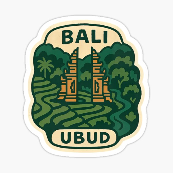 Ubud Bali Sticker