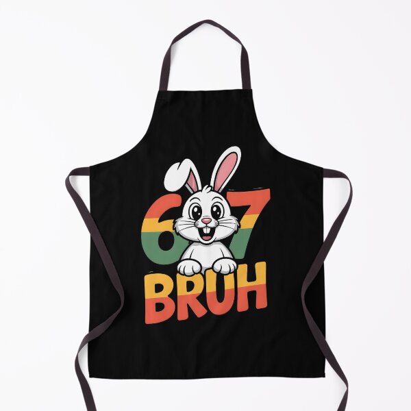 Item preview, Funny 67th Birthday Bunny Retro Style – Level 67 Bruh designed and sold by SoftStyleStudio ⭐⭐⭐.