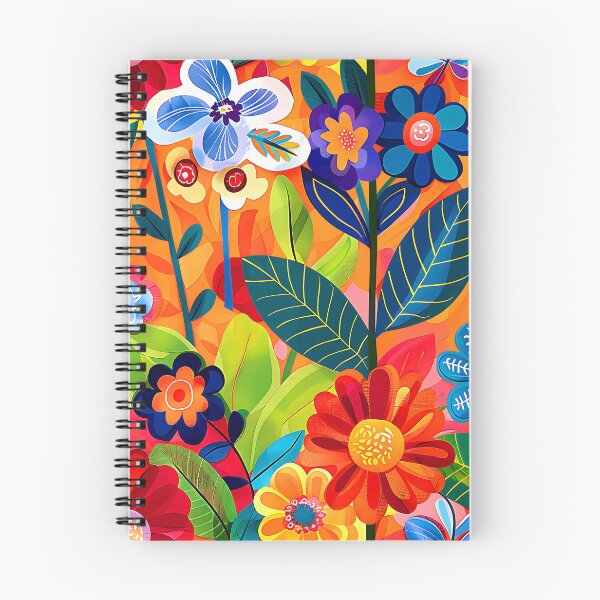 Item preview, Hippie 1960's Colorful Funky Flowers Vibrant Art Designs designed and sold by DEC02.
