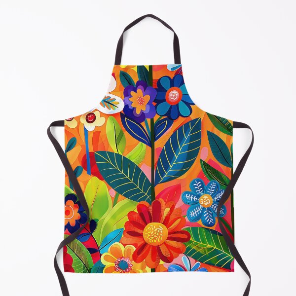 Item preview, Hippie 1960's Colorful Funky Flowers Vibrant Art Designs designed and sold by DEC02.