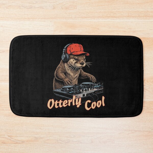 Item preview, Otterly Cool DJ - Otter pun designed and sold by SidTastic .
