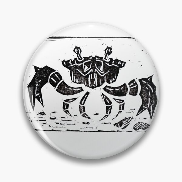 Item preview, lino crab designed and sold by petselkie.