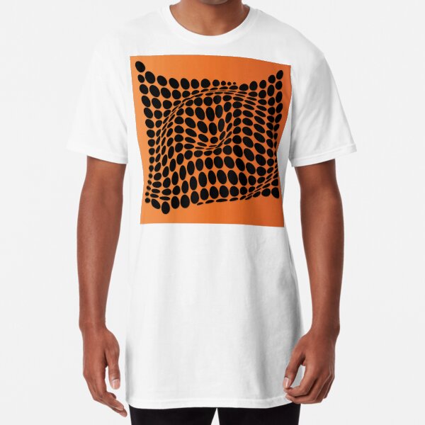 COME INSIDE (ORANGE) Camiseta larga