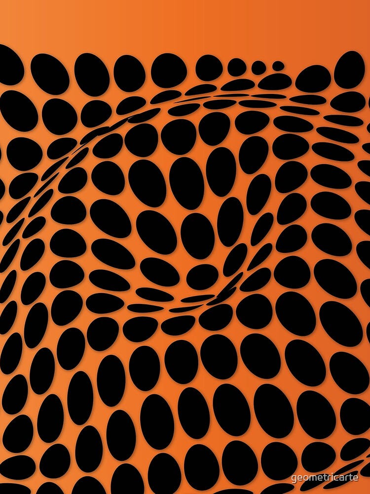 COME INSIDE (ORANGE) de geometricarte