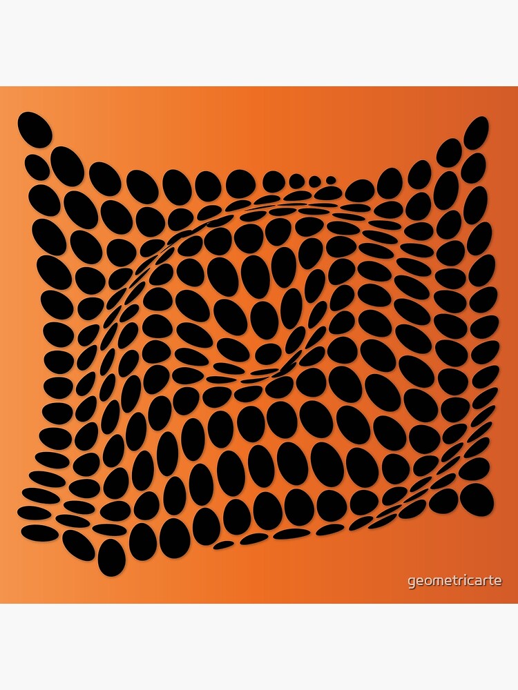 COME INSIDE (ORANGE) de geometricarte
