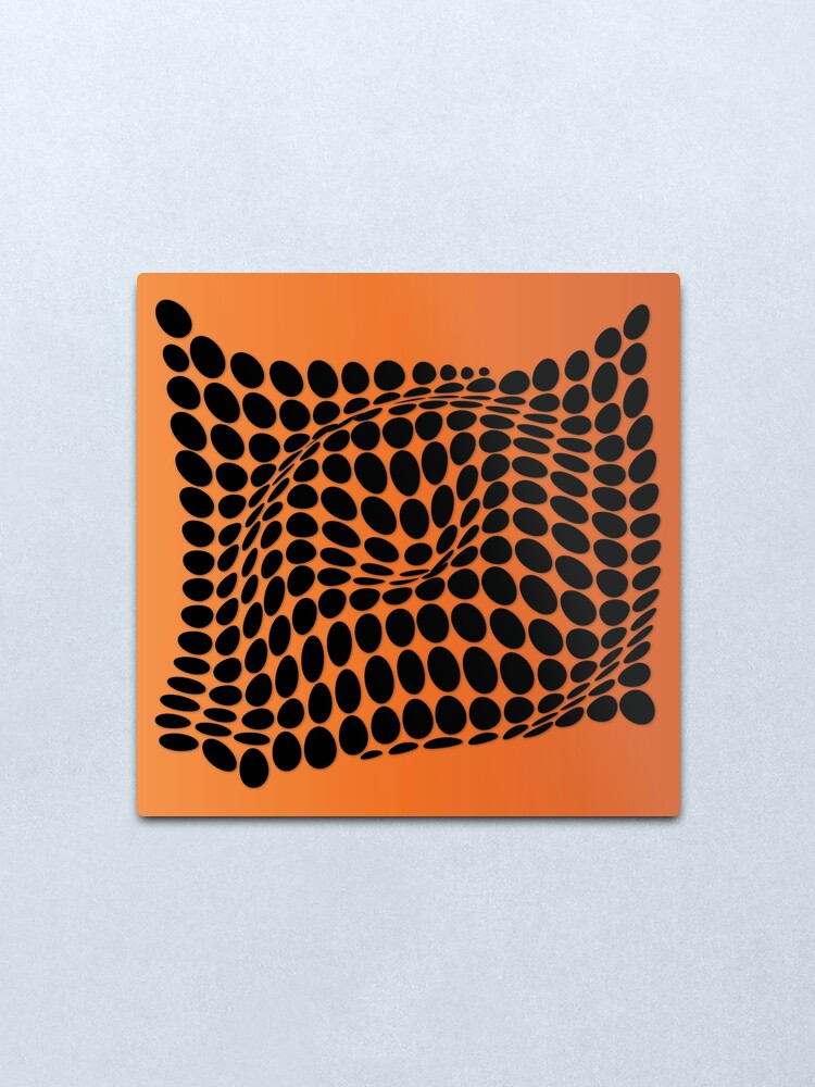 Vista alternativa de Lámina metálica COME INSIDE (ORANGE)
