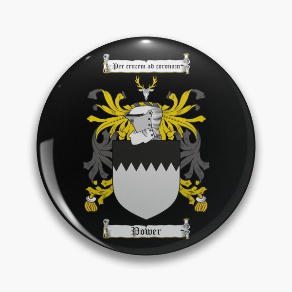 Item preview, Power (Irish) Coat of Arms (Family Crest) designed and sold by FrumTheMindOf.