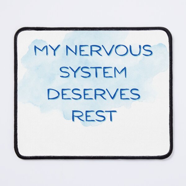 Item preview, My Nervous System Deserves Rest Mug – Daily Calm Reminder Coffee Cup Mental Health Gift designed and sold by Like it.