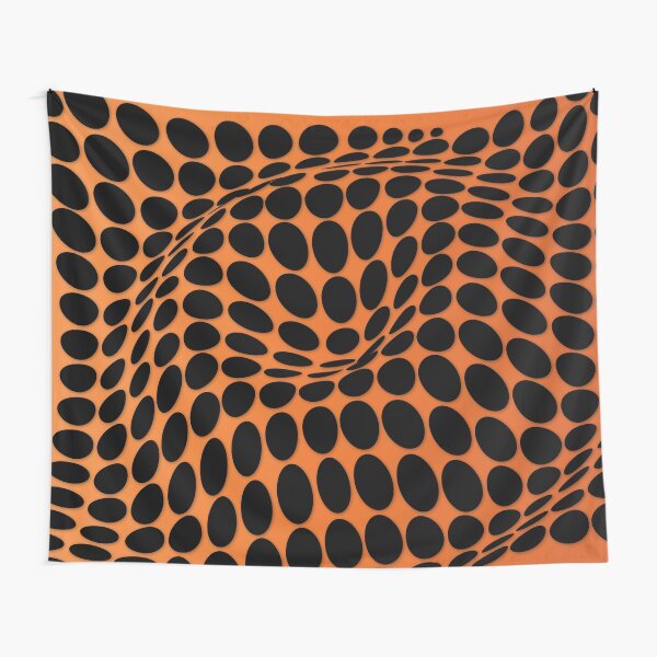 COME INSIDE (ORANGE) Tela decorativa